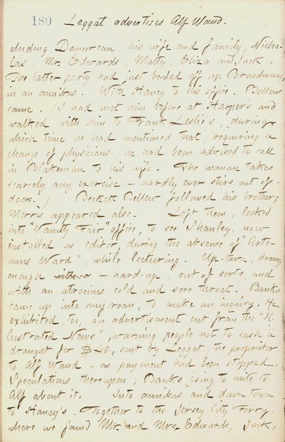 Thomas Butler Gunn Diaries - Volume 18, page 198, January 29, 1862 by Thomas Butler Gunn