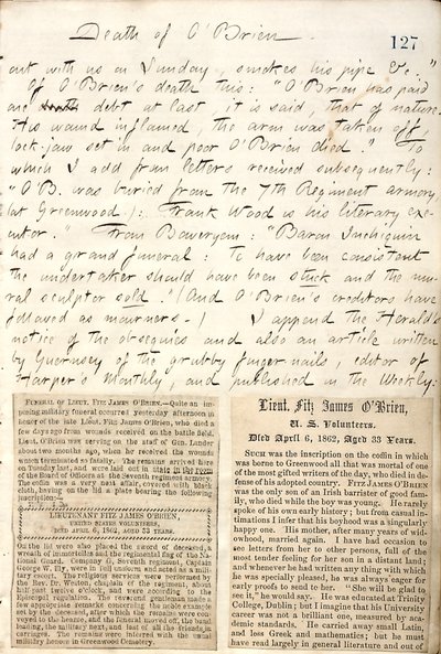 Thomas Butler Gunn Diaries - Volume 19, page 142, April 17, 1862 by Thomas Butler Gunn
