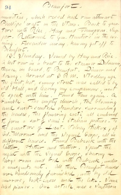 Thomas Butler Gunn Diaries - Volume 20, page 104, July 12, 1862 by Thomas Butler Gunn