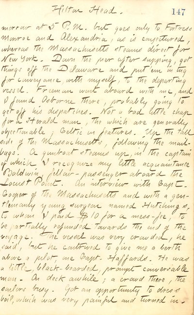 Thomas Butler Gunn Diaries - Volume 20, page 161, September 8, 1862 by Thomas Butler Gunn