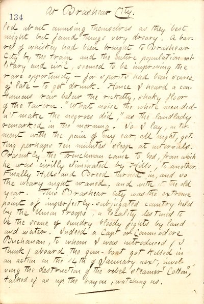 Thomas Butler Gunn Diaries - Volume 21, page 148, December 31, 1862 by Thomas Butler Gunn