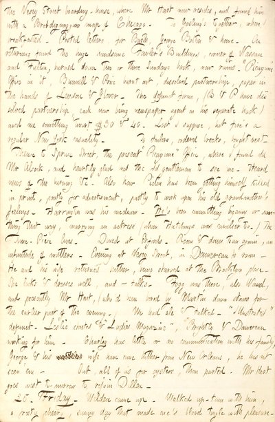 Thomas Butler Gunn Diaries - Volume 6, page 206, November 24-25, 1853 by Thomas Butler Gunn