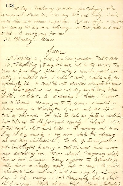 Thomas Butler Gunn Diaries- Volume 9, page 159, May 30-June 10, 1858 by Thomas Butler Gunn