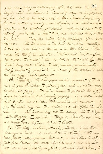 Thomas Butler Gunn Diaries - Volume 9, page 32, November 21-24, 1857 by Thomas Butler Gunn