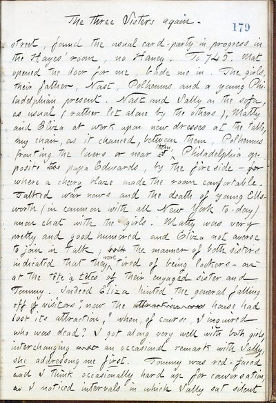 Thomas Butler Gunn Diaries by Thomas Butler Gunn