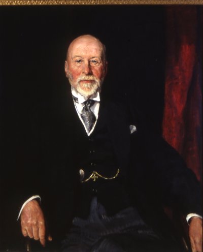 Portrait of Sir William Nicholson, c.1935-36 by Thomas Cantrell Dugdale