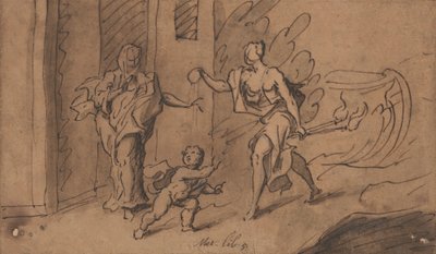 Ceres and Abas: Ovid, Metamorphoses, Book 5 by Thomas Carwitham