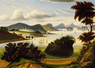 Eastport, and Passamaquoddy Bay (View of Hudson Valley) by Thomas Chambers