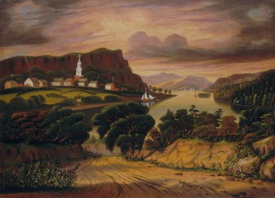 Lake George and the Village of Caldwell by Thomas Chambers