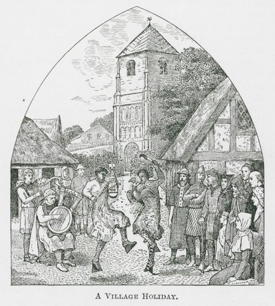 A Village Holiday by Thomas Charles Barfield