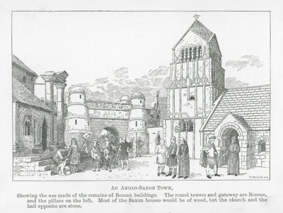 An Anglo-Saxon Town by Thomas Charles Barfield