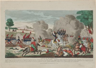 The Battle of Friedland. A Charge of the Russian Leib Guard on 14 June 1807, 1808 by Thomas Charles Naudet