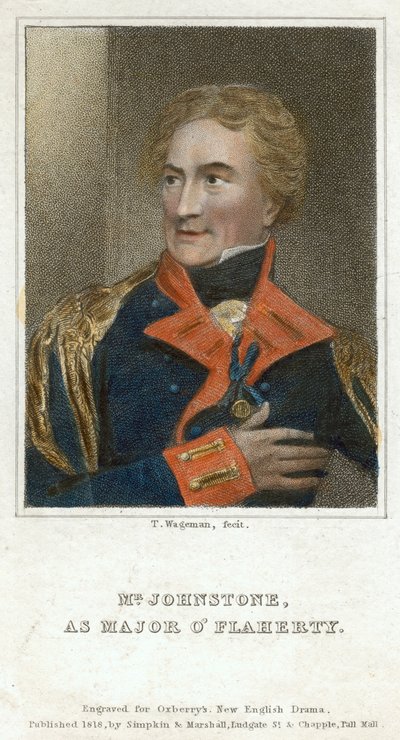 Mr Johnstone as Major O