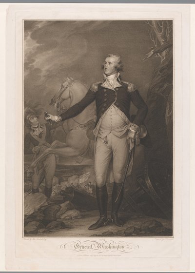 Portrait of George Washington (General Washington) by Thomas Cheesman