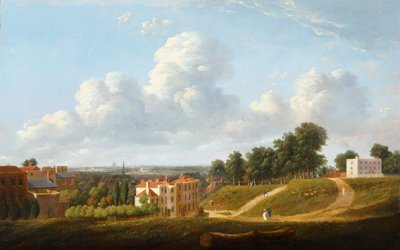 View of Crooms Hill Overlooking Hyde Vale, after 1824 by Thomas Christopher Hofland
