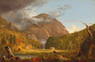 A View of the Mountain Pass Called the Notch of the White Mountains Crawford Notch by Thomas Cole