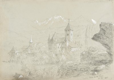 Castle of Spiez by Thomas Cole