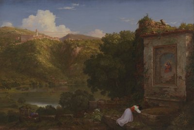The Thoughtful One by Thomas Cole