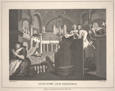 Industry and Idleness [after Hogarth
