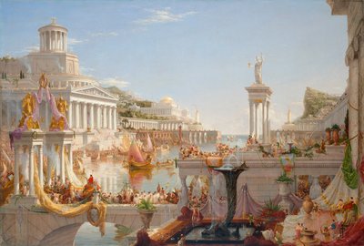 The Course of Empire. The Consummation of Empire, 1836 by Thomas Cole
