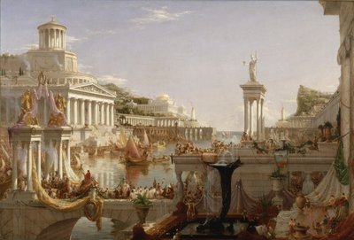 The Course of Empire: The Consummation of the Empire by Thomas Cole