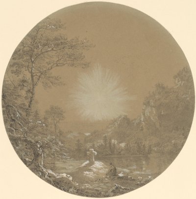 The Cross in the Wilderness by Thomas Cole