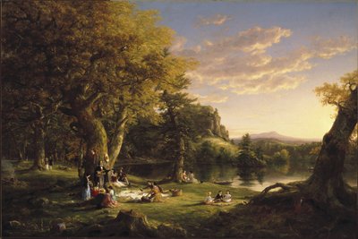 The Pic-Nic by Thomas Cole