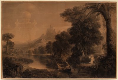 The Voyage of Life, II, Youth by Thomas Cole