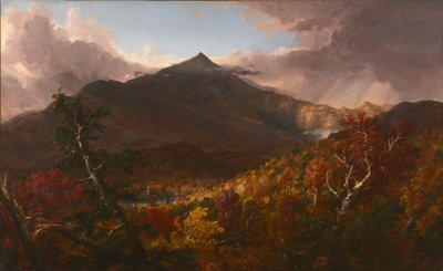 View of Schroon Mountain, Essex County, New York, After a Storm by Thomas Cole