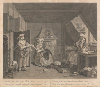 The Distressed Poet by Thomas Cook