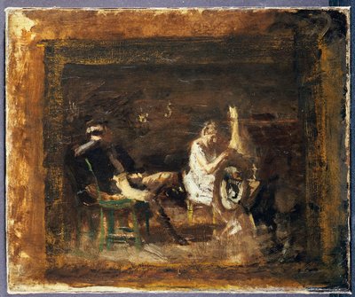 Study for Courtship by Thomas Cowperthwait Eakins