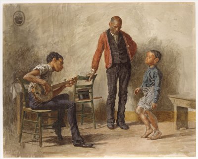 The Dancing Lesson by Thomas Cowperthwait Eakins