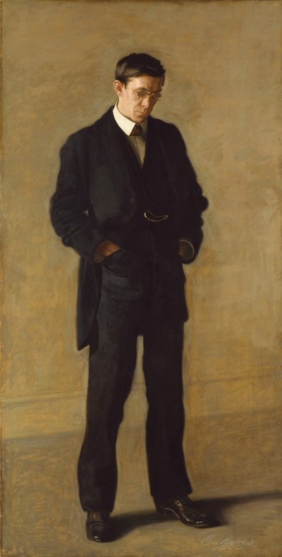 The Thinker: Portrait of Louis N. Kenton by Thomas Cowperthwait Eakins