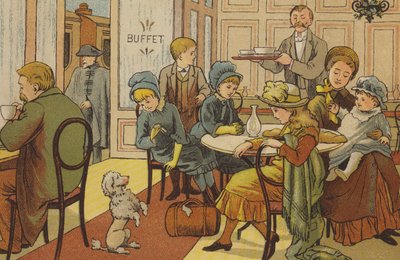 Boulogne: the buffet by Thomas Crane