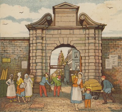 Calais: the water gate by Thomas Crane