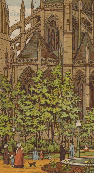 Rouen: Church of St Ouen by Thomas Crane