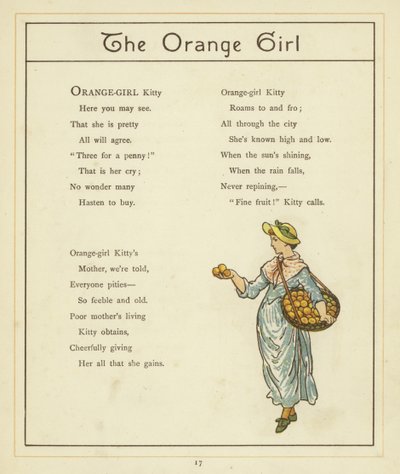 The Orange Girl by Thomas Crane