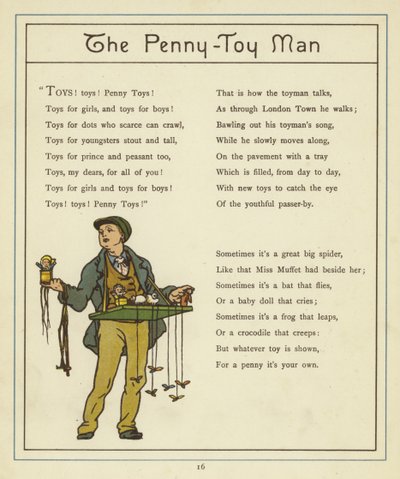 The Penny-Toy Man by Thomas Crane