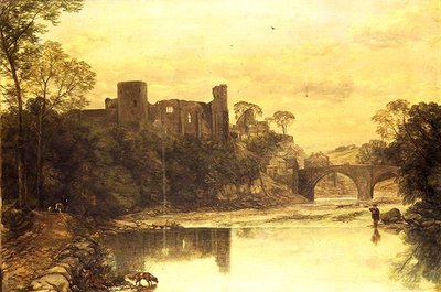 Barnard Castle On The Tees by Thomas Creswick