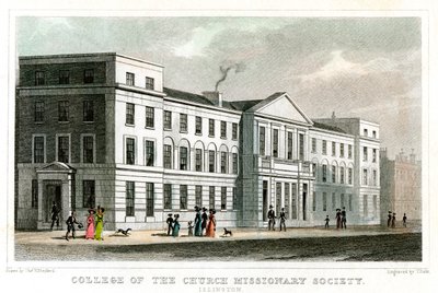College of the Church Missionary Society, Islington, London, 1827 by Thomas Dale