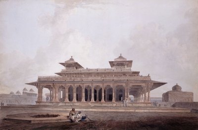 Part of the Palace within the Fort of Allahabad by Thomas Daniell