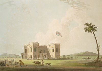 The Assembly Rooms on the Race Ground near Madras, plate 37 from 