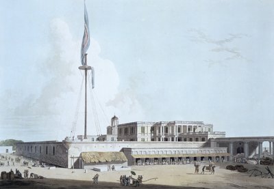 The Government House, Fort St. George, plate 35 from 