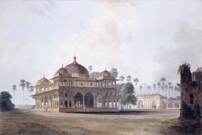 The Mausoleum of Makhdum Shah Daulat, Maner, Bihar by Thomas Daniell
