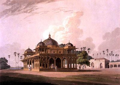The Mausoleum of Mucdoom Shah Dowlut, at Moneah on the River Soane, from 