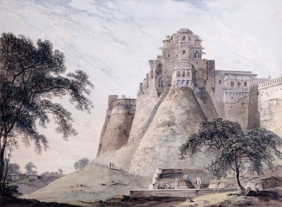 View of the Fort, Jaunpur, Uttar Pradesh by Thomas Daniell