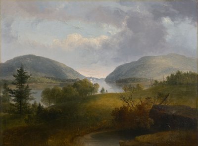 Hudson River at Bear Mountain by Thomas Doughty