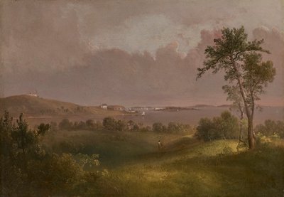 View of Boston Harbor from Dorchester Heights by Thomas Doughty