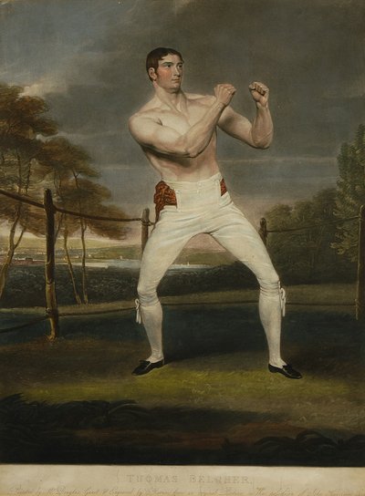 Thomas Belcher, engraved by Charles Turner by Thomas Douglas (after) Guest