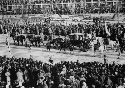 Coronation procession, Tehran by Thomas E. and Horace Grant Grant